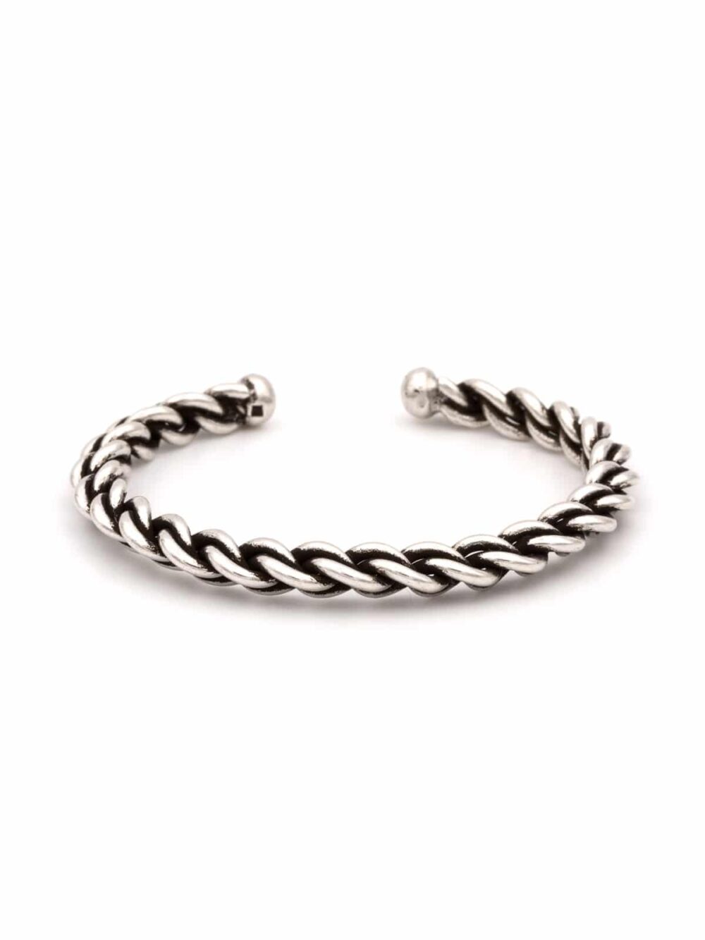 bracelet-jonc-trois-tresses-argente-julia-luj-paris-bijoux