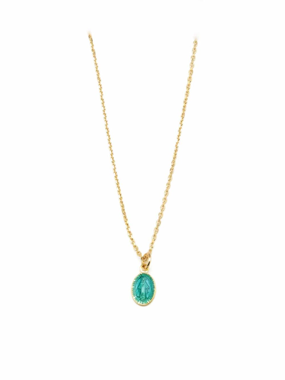 Necklace turquoise miracle locket luj paris jewels