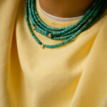 collier turquoise amerindienne pendentif jeanne luj paris bijou