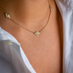 Cameron Diamond necklace luj paris jewelry