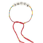 Red Brazilian bracelet RIO luj paris jewels