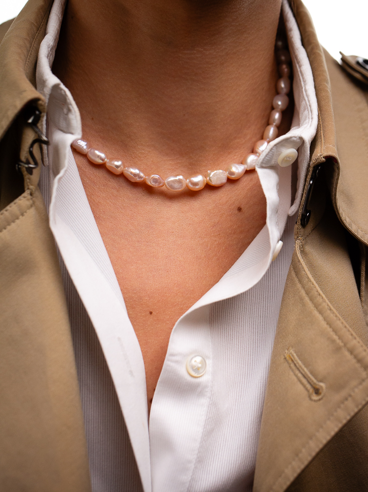 collier perles diana luj paris bijoux