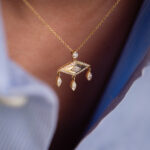 collier pendentif diamants elisabeth luj paris joaillerie