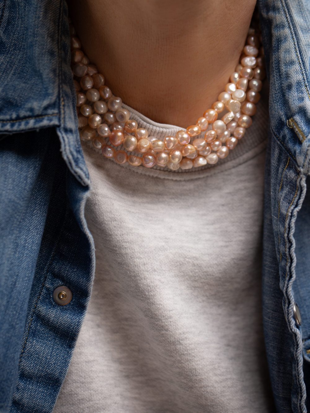 collier ras de cou perles bernadette luj paris bijoux 2